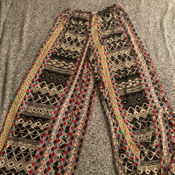 Cute lose high waisted summer pants. Size s. - Picture 1 of 2